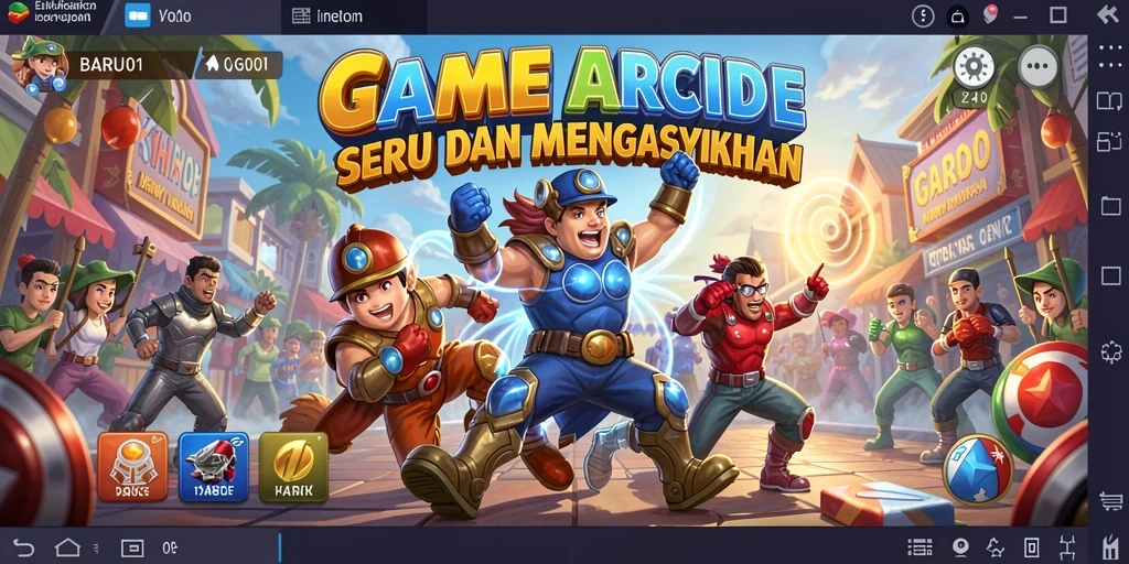Gameplay menarik dari BARU01 yang penuh tantangan dan keseruan.