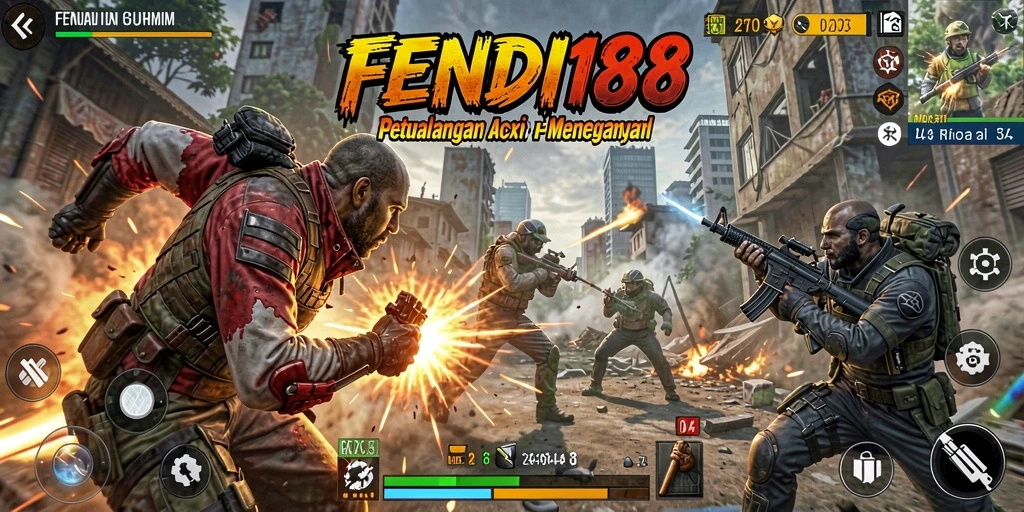 Tampilan gameplay FENDI188 yang penuh aksi dan seru.