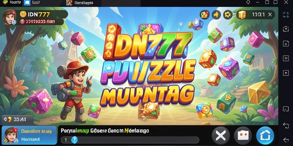 Tampilan gameplay IDN777 dengan berbagai tantangan puzzle yang menarik.