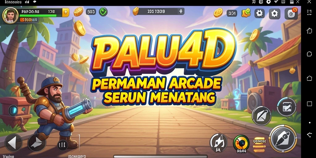 Tampilan gameplay seru PALU4D yang penuh tantangan.