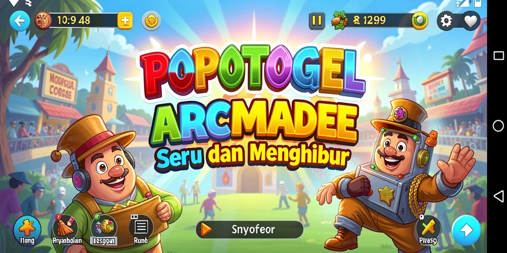 Tangkapan layar dari gameplay seru POPOTOGEL yang penuh warna dan tantangan.