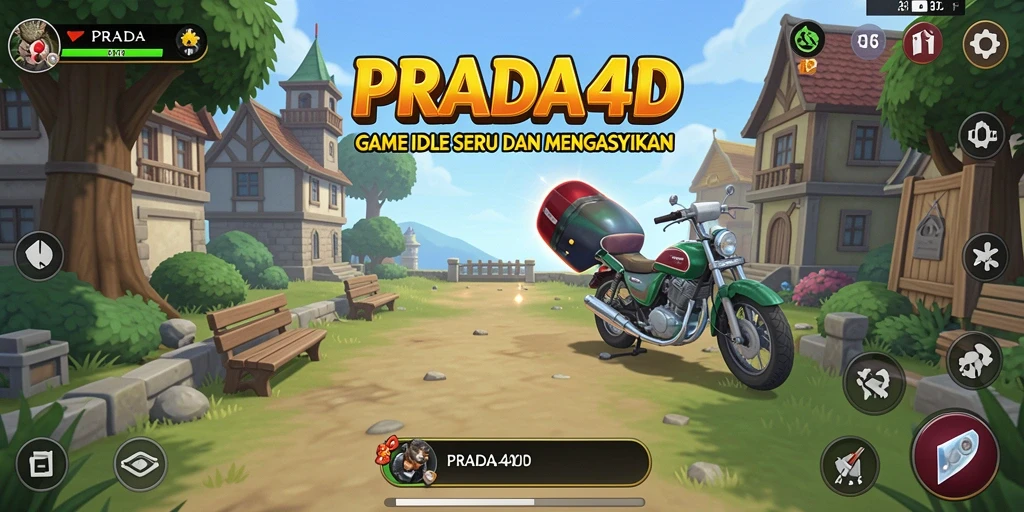 Tampilan gameplay PRADA4D yang menenangkan dan mengasyikan.