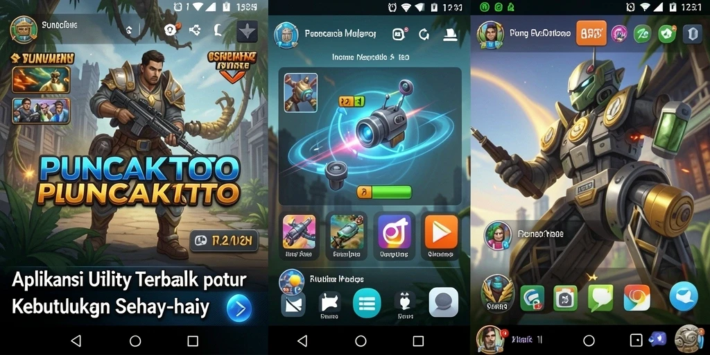 Screenshot utama PUNCAKTOTO menampilkan antarmuka pengguna yang intuitif dan fungsional.