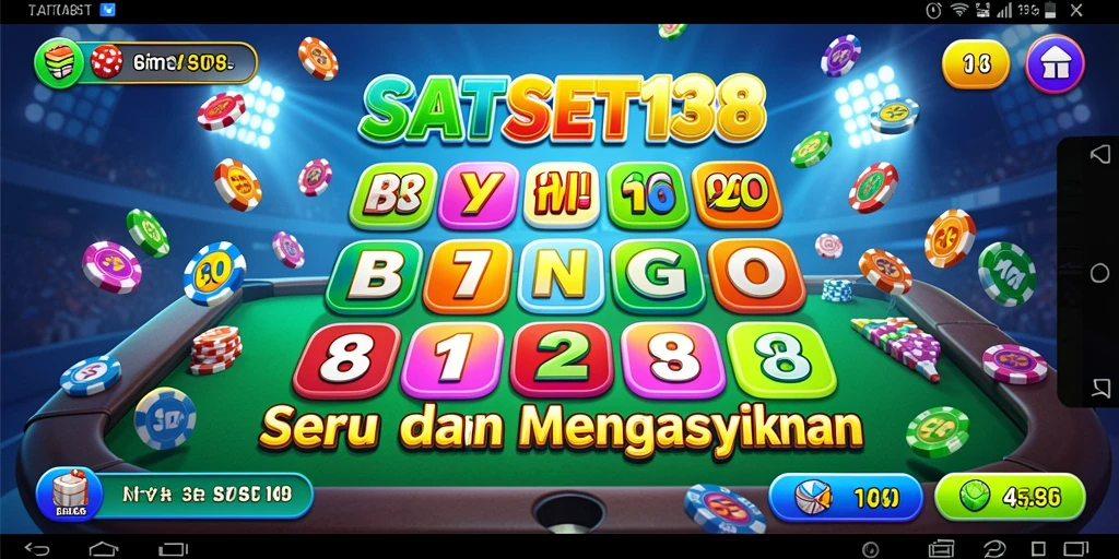 Screenshot gameplay SATSET138 yang menunjukkan aksi seru permainan Bingo.